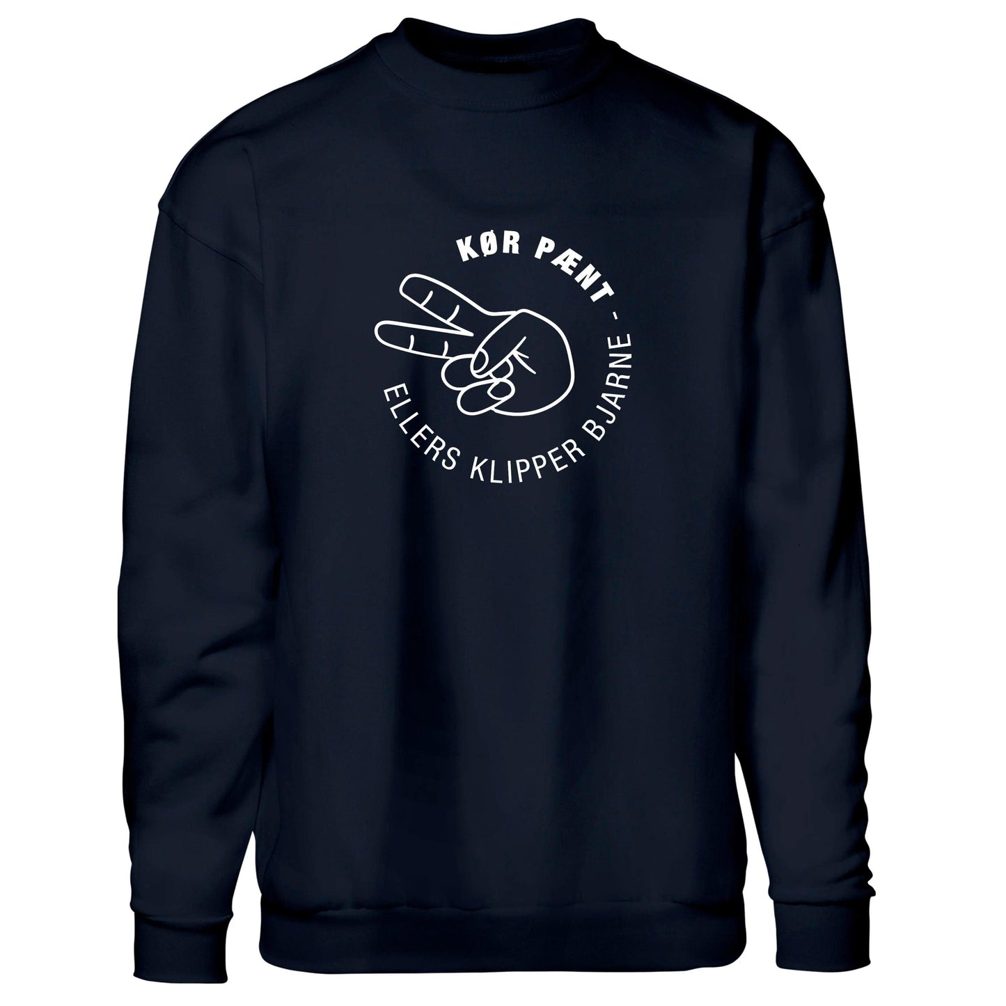 Bilklubben Bjarne Navy Edition | Sweatshirt - bilklubbenpodcast bilklubbenpodcast
