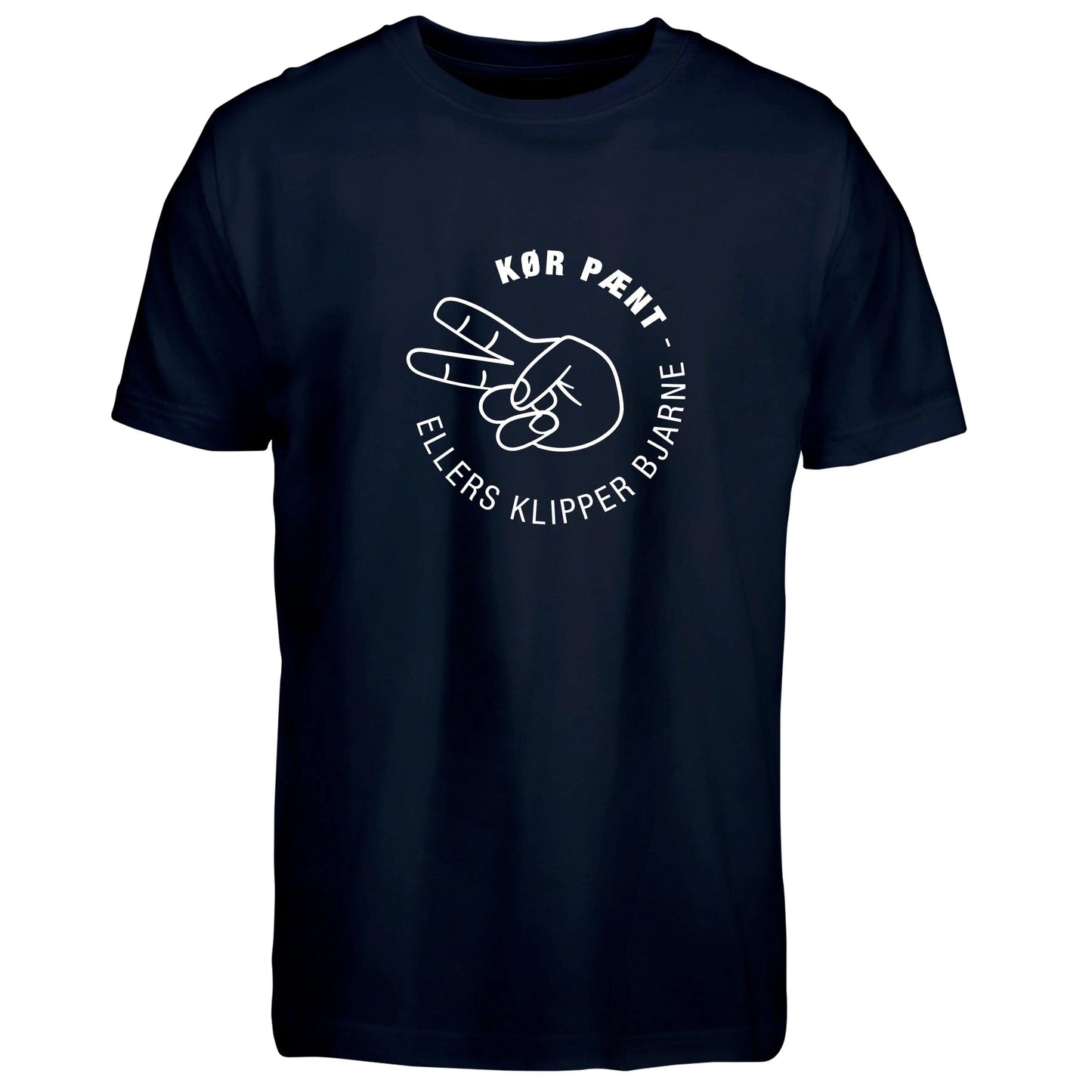 Bilklubben Bjarne Navy Edition | T-shirt - bilklubbenpodcast bilklubbenpodcast