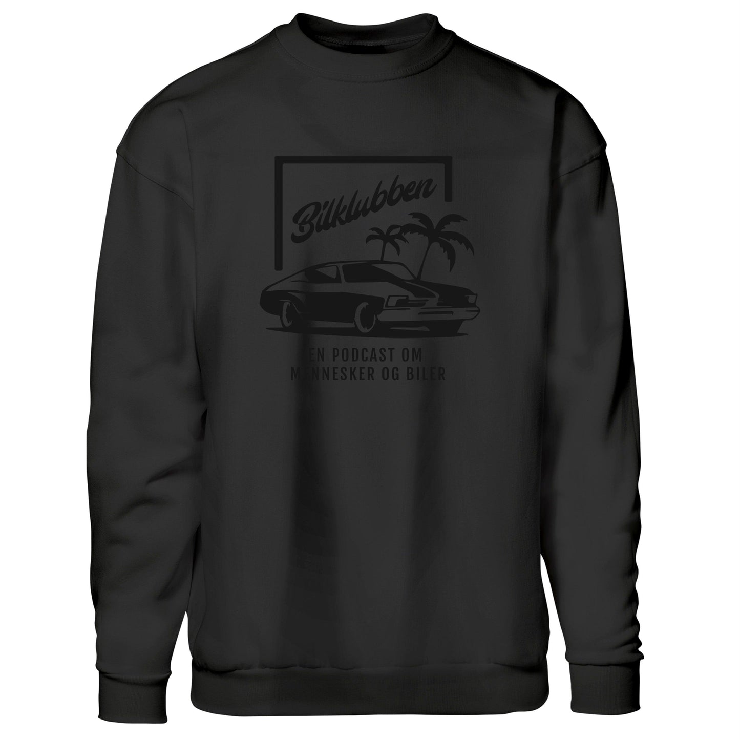 Bilklubben Blackout California | Sweatshirt - bilklubbenpodcast bilklubbenpodcast