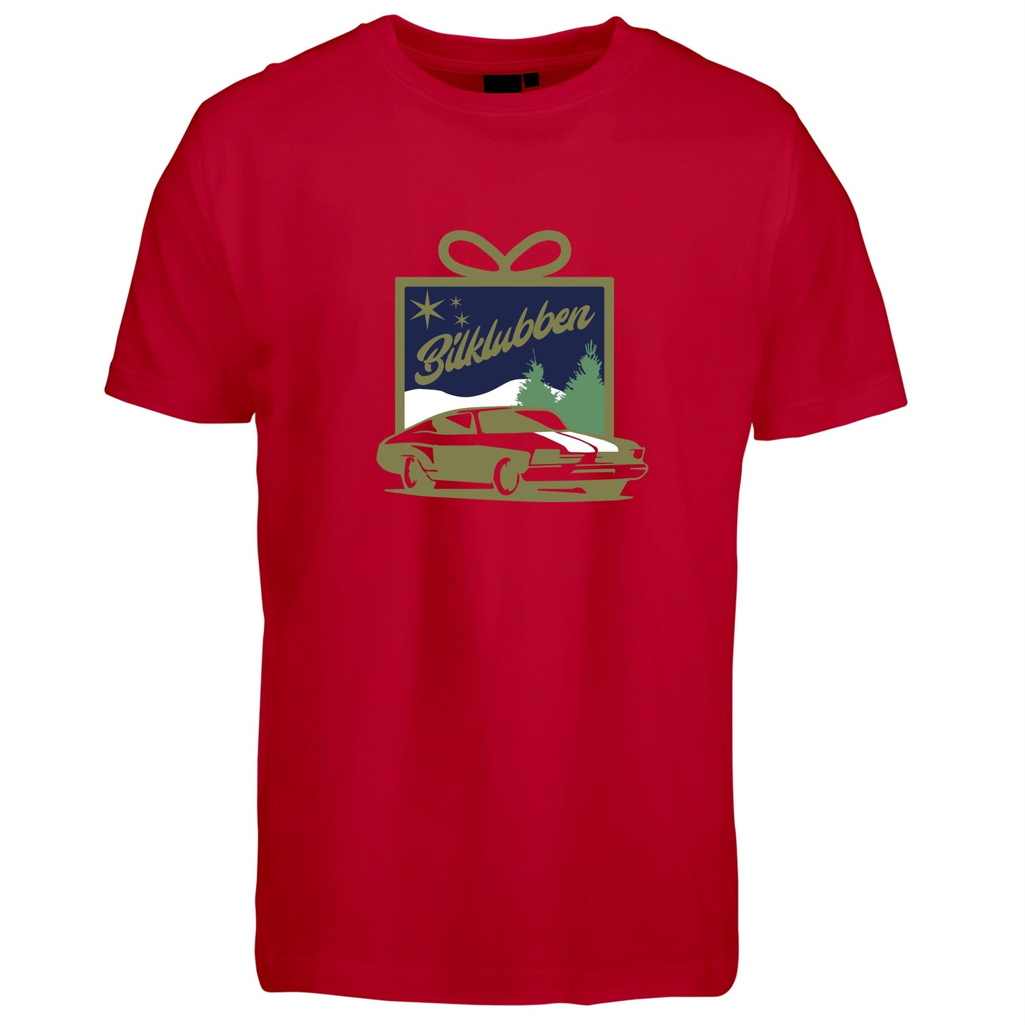 Bilklubben Jul "Very Limited Edition" | T-shirt - bilklubbenpodcast bilklubbenpodcast